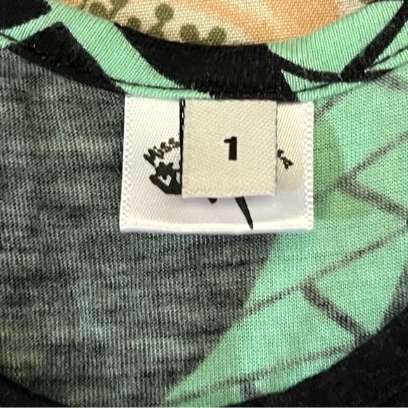 Missing Polynesia Girls Size 1 Tribal Print Dress - Picture 2 of 8